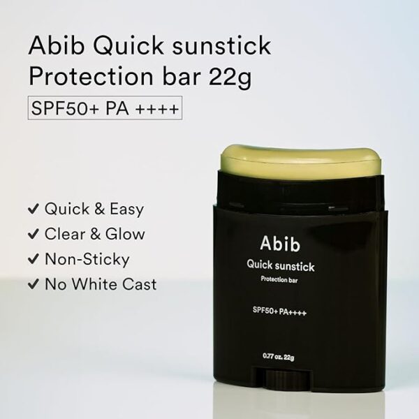 ABIB - Quick sunstick Protection bar SPF50+ PA++++ 22g
