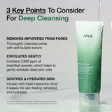 ANUA - Heartleaf Quercetinol Pore Deep Cleansing Foam150 ml