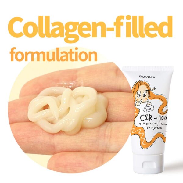 ELIZAVECCA - CER-100 Collagen Coating Protein Ion Injection | 50ml | Tratamiento hidratante sin enjuague