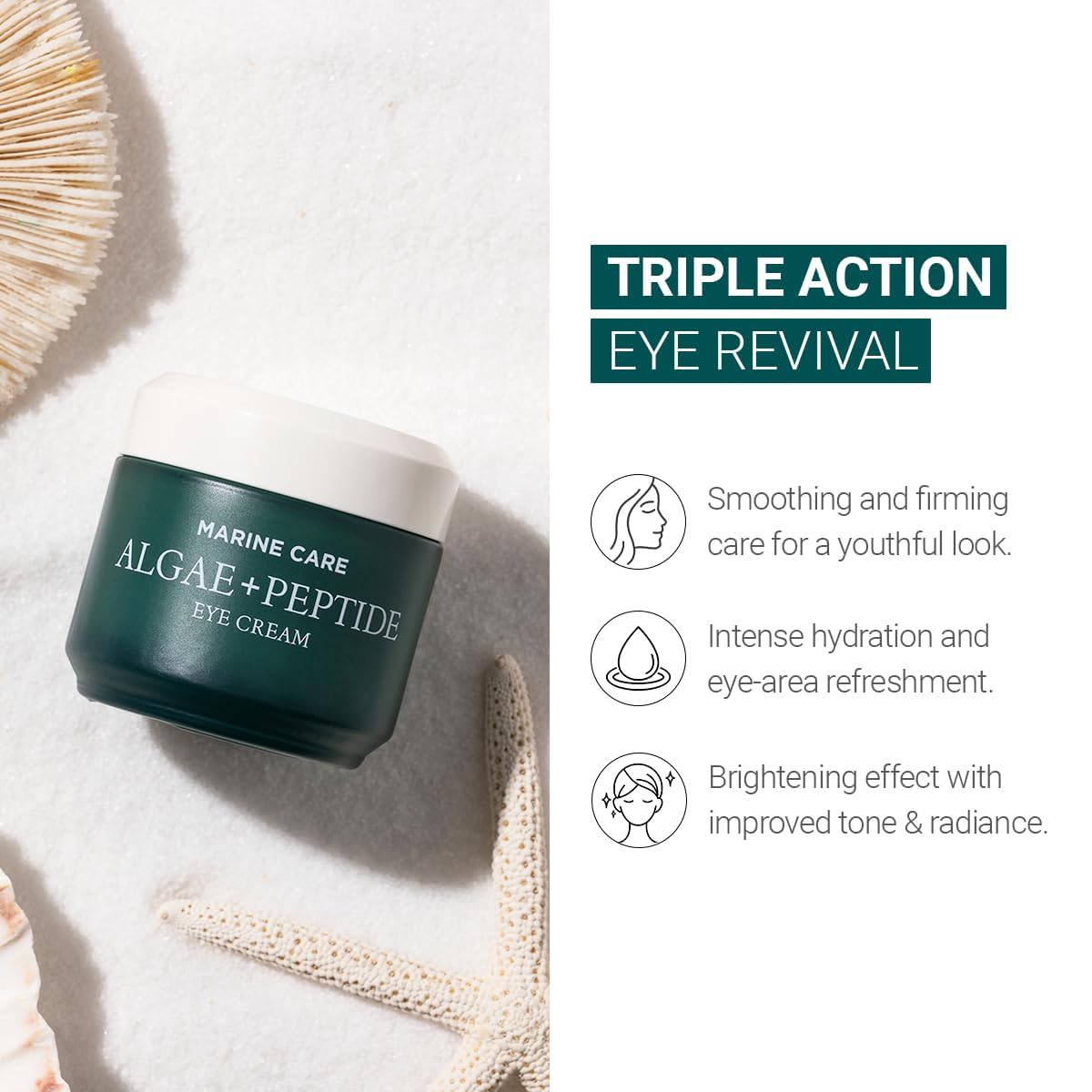 HEIMISH - Marine Care Eye Cream 30 ML | Contorno De Ojos Antiedad