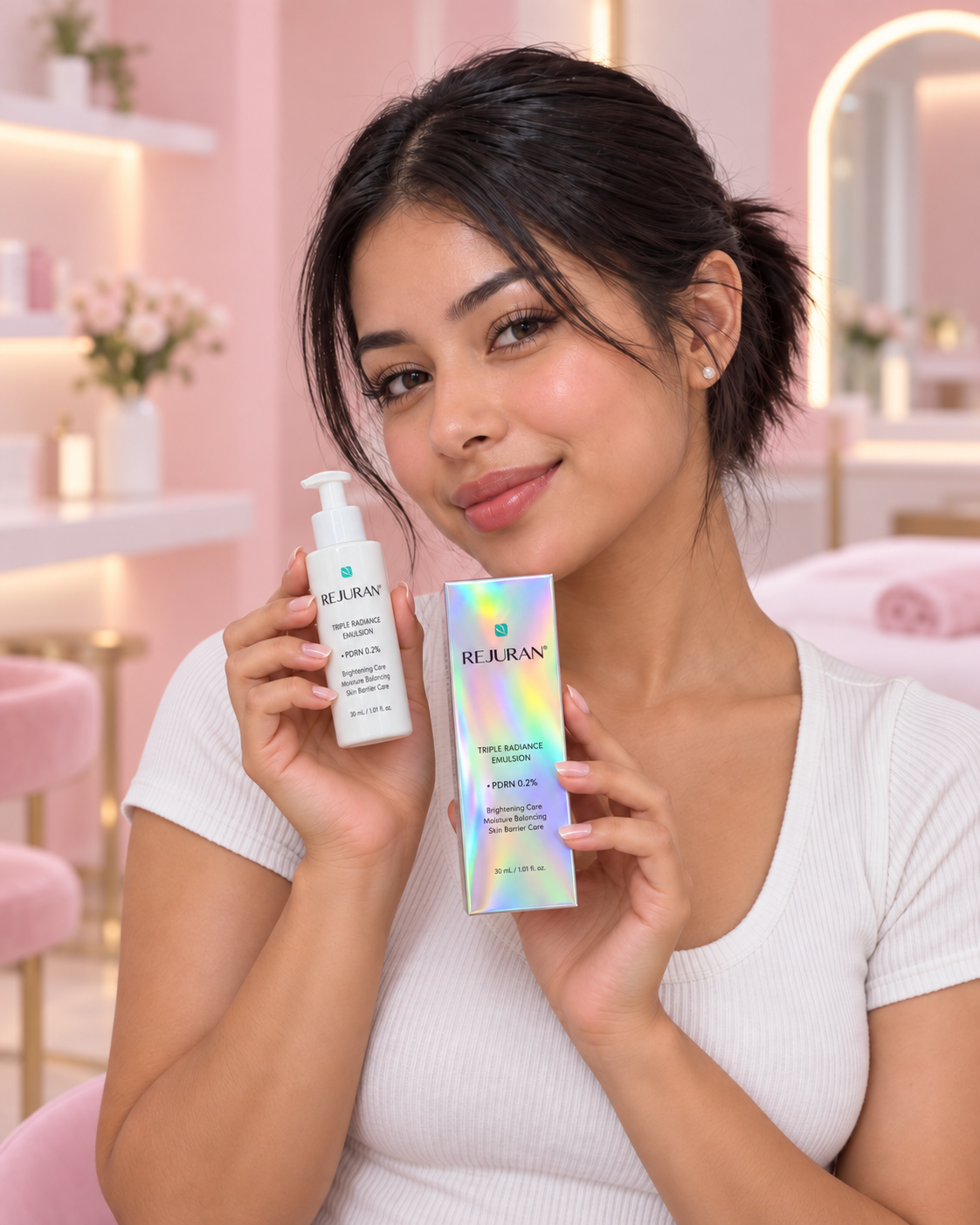 REJURAN – Triple Radiance Ampoule c-PDRN 0.5% 30 ml | Ampolla Iluminadora para Tono, Textura y Manchas