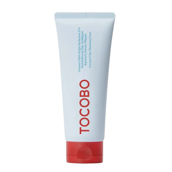 TOCOBO - Coconut Clay Cleansing Foam | 150ml | Limpiador facial purificante y equilibrante