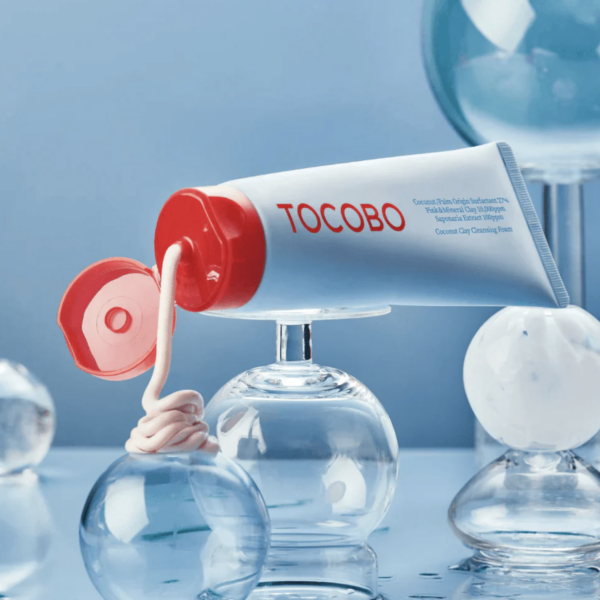 TOCOBO - Coconut Clay Cleansing Foam | 150ml | Limpiador facial purificante y equilibrante