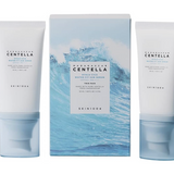 SKIN1004 – Madagascar Centella Hyalu-Cica Water-Fit Sun Serum Twin Pack (2×50 ml) – Protector Solar Sérum Hidratante