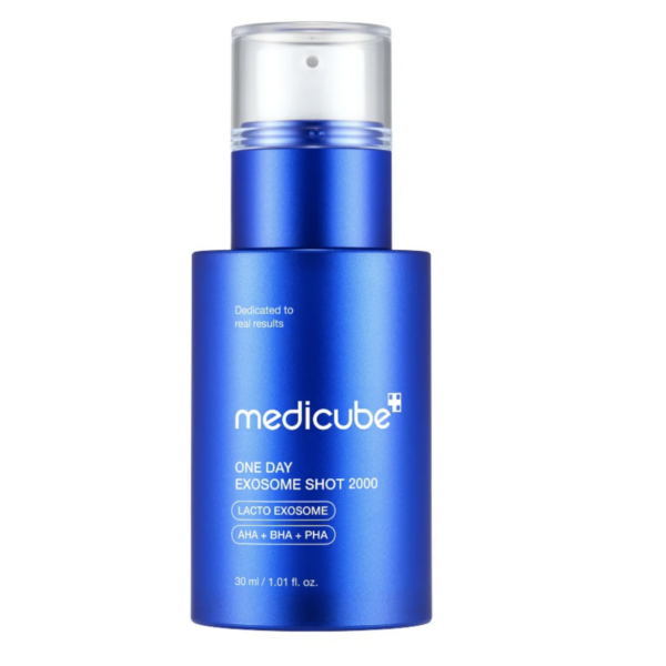 MEDICUBE – One Day Exosome Shot 2000 – Suero Minimizador de Poros - 30 ML