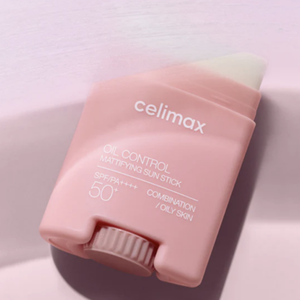 CELIMAX – Oil Control Mattifying Sun Stick SPF50+ PA++++ – Protector Solar Mate en Barra