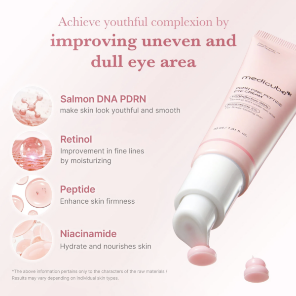 MEDICUBE - PDRN Pink Peptide Eye Cream - 30ml