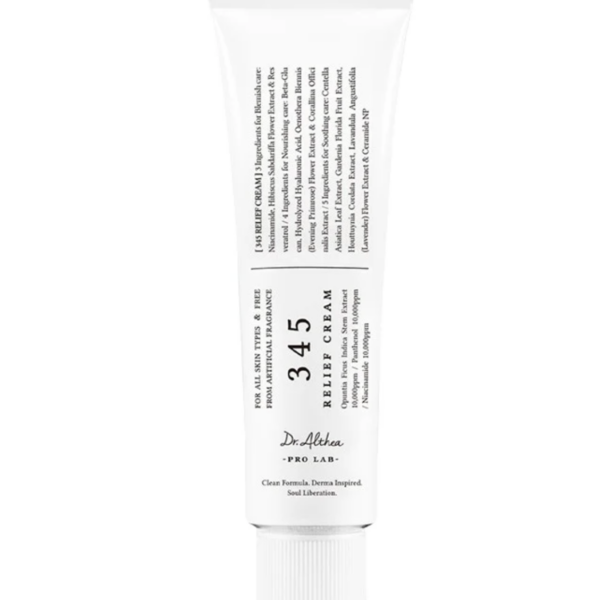 Dr. Althea - 345 Relief Cream | Hidratante calmante para piel sensible y con acné