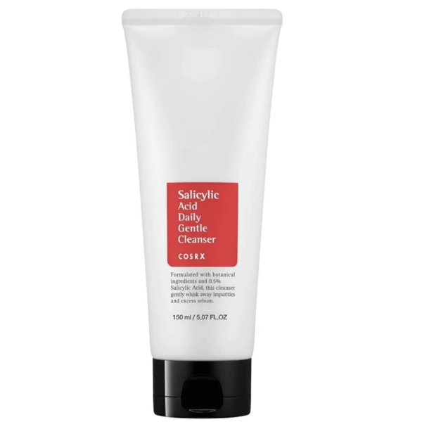 COSRX - Salicylic Acid Daily Gentle Cleanser, Limpiador exfoliante | 150 ML