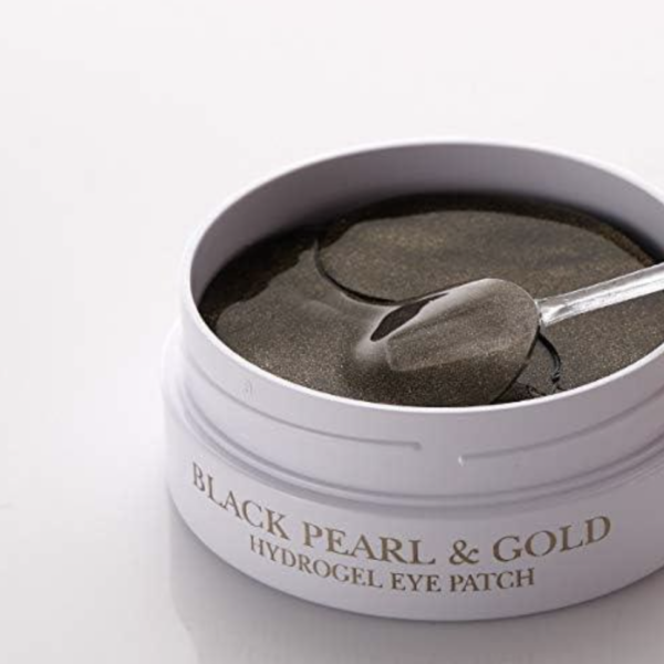 PETITFEE - Black Pearl & Gold Hydrogel Eye Patch | 60 Piezas