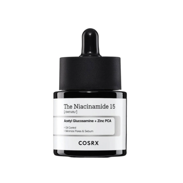 COSRX - The Niacinamide 15 Acetyl Serum Glucosamine + Zinc PCA 20 ML | Serum Concentrado Antiacne