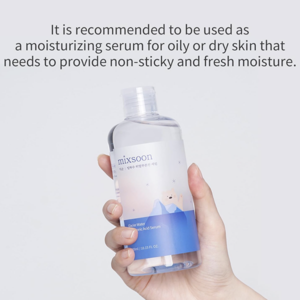 Mixsoon - Glacier Water Hyaluronic Acid Serum 300ml
