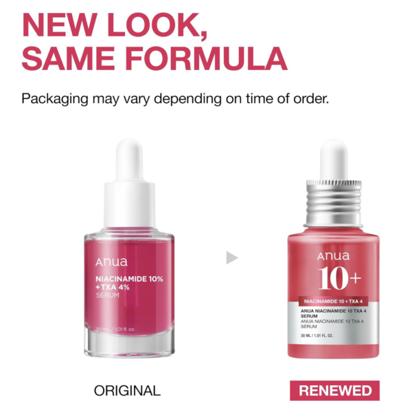 ANUA - Niacinamide 10% + TXA 4% Serum 30 ML | Suero Antimanchas