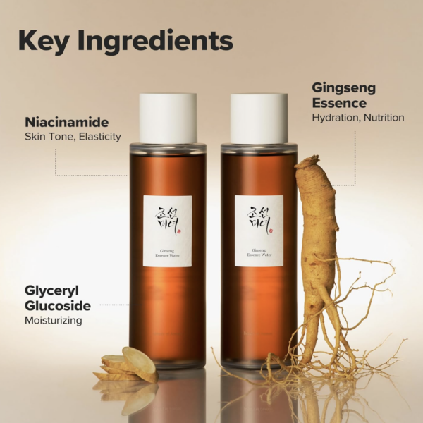 BEAUTY OF JOSEON - Ginseng Essence Water 150 ML | Tonico Para Piel Grasa Y Sensible