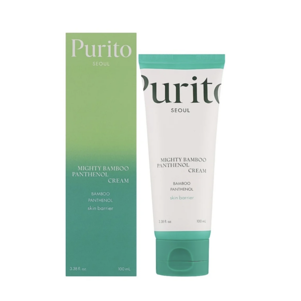 PURITO SEOUL – Mighty Bamboo Panthenol Cream 100 ml – Crema Hidratante y Calmante