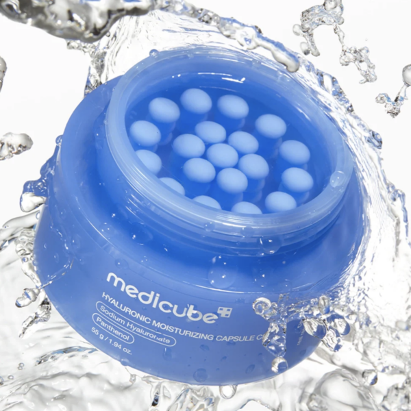 MEDICUBE – Hyaluronic Moisturizing Capsule Cream 50 g – Crema Hidratante y Fortalecedora