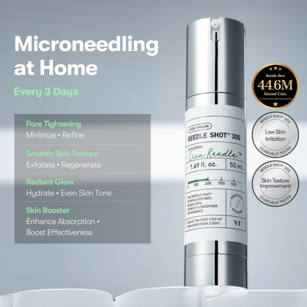 VT COSMETICS – Cica Reedle Shot 300 – Tratamiento Renovador y Refinador de Poros