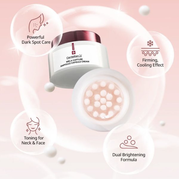 CENTELLIAN 24 – Madeca Mela Capture Ampoule Capsule Cream – Crema Iluminadora Antimanchas