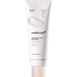 MEDICUBE – PDRN Pink Tone-Up Sun Cream | 50 ml – Protector Solar Iluminador Tono Rosa