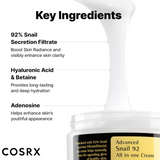 COSRX - Advanced Snail 92 All in One Cream, 100ml