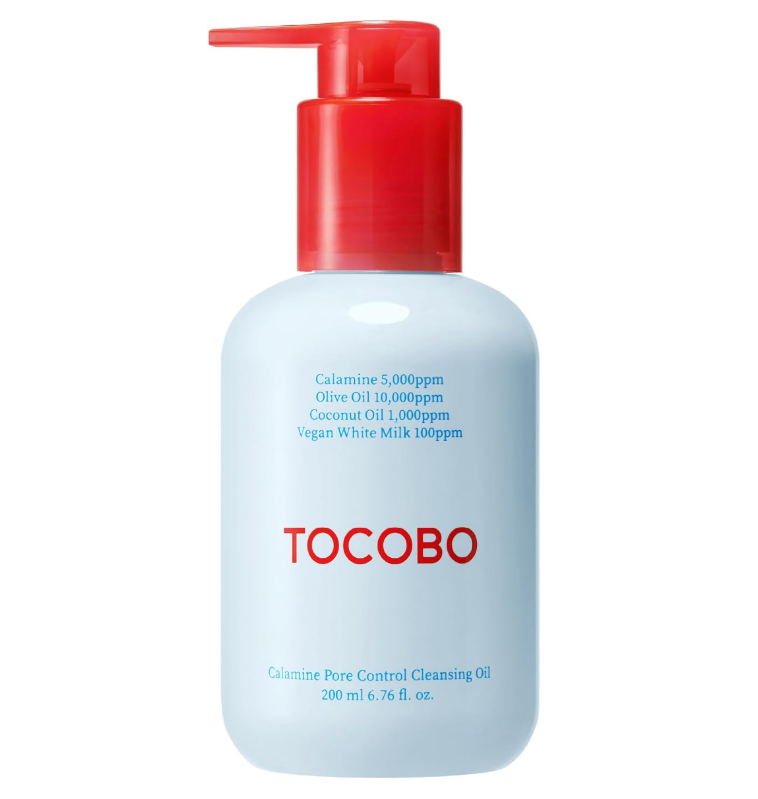 TOCOBO - Calamine Pore Control Cleansing Oil | 200ml | Aceite limpiador purificante y equilibrante