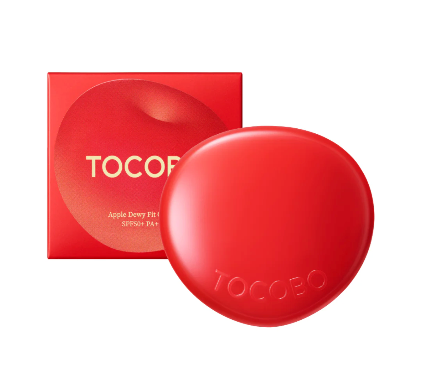 TOCOBO – Apple Dewy Fit Cushion – Base de Maquillaje Cushion Hidratante y Glow