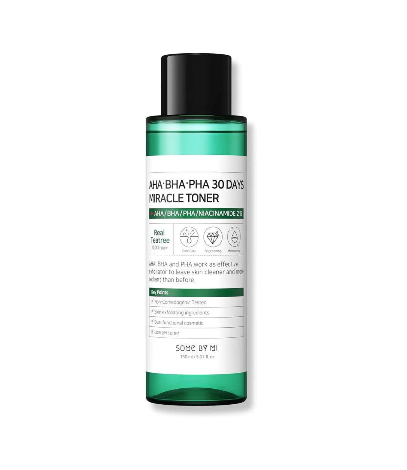 SOME BY MI - AHA, BHA, PHA 30 Days Miracle Toner | 150ml | Tónico exfoliante y purificante