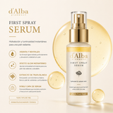 D'ALBA – White Truffle First Spray Serum 50 ml – Spray Sérum Hidratante e Iluminador