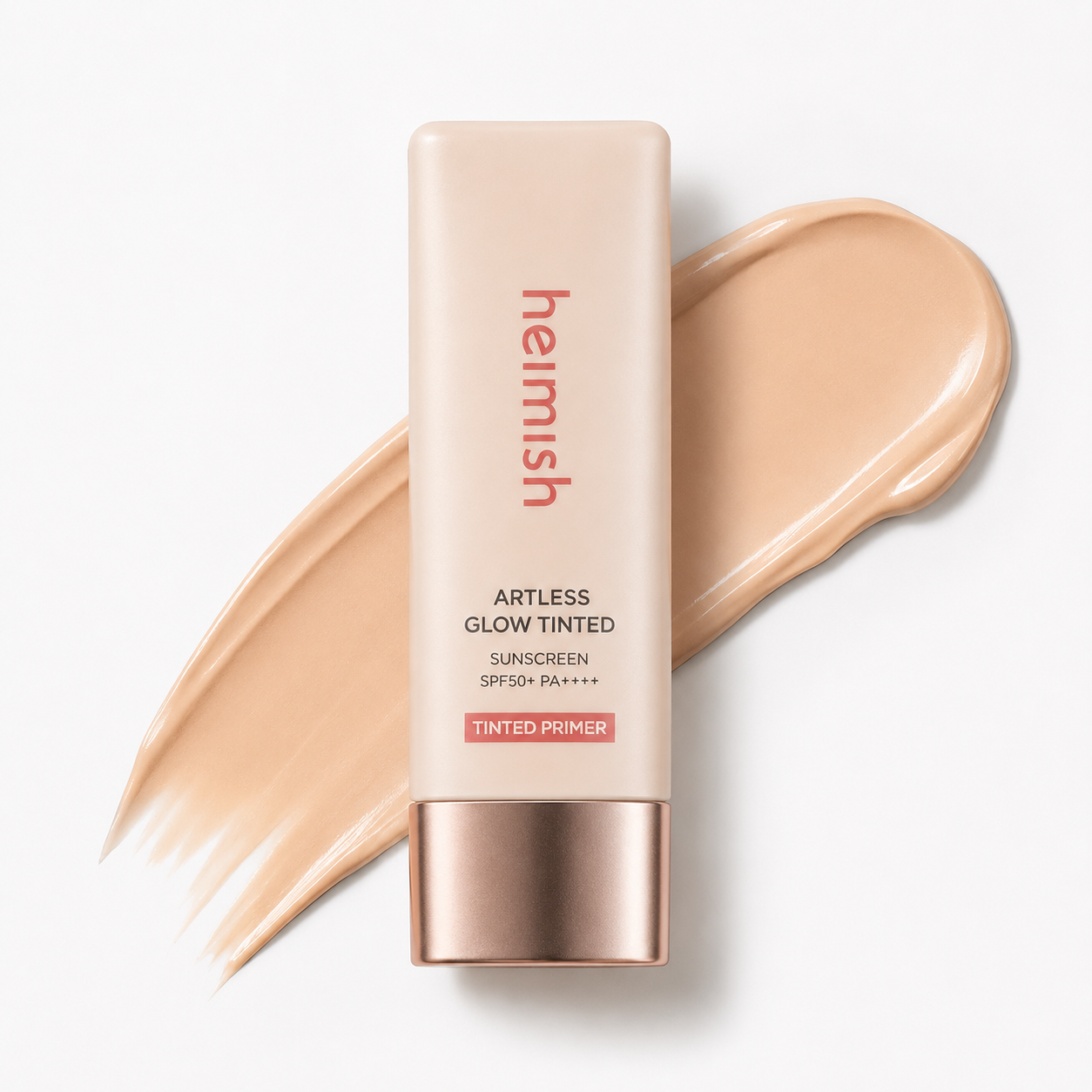 Heimish - Artless Glow Tinted Sunscreen - Protector Solar con Color Efecto Primer SPF50+ PA++++ 40 ml