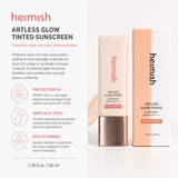 Heimish - Artless Glow Tinted Sunscreen - Protector Solar con Color Efecto Primer SPF50+ PA++++ 40 ml
