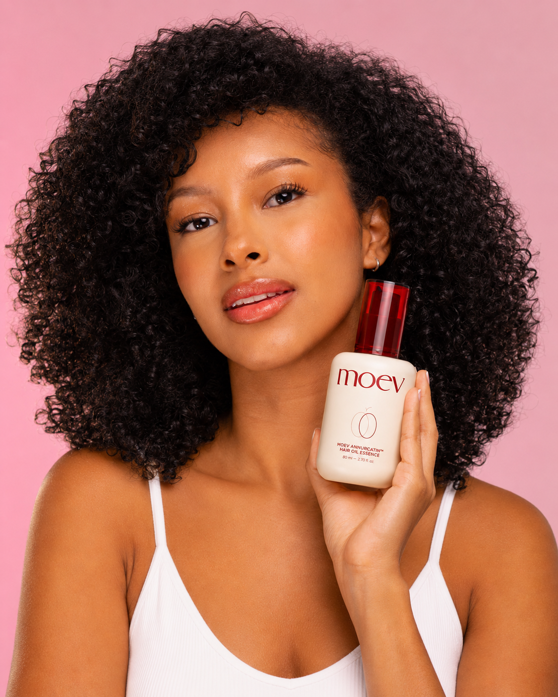 MOEV - Annurcatin Hair Oil Essence Aceite Capilar Antifrizz con Biotina y Manzana Annurca 80 ml