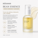 Mixsoon - Bean Essence - Esencia Hidratante Exfoliante Suave con Soja Fermentada 30 ml
