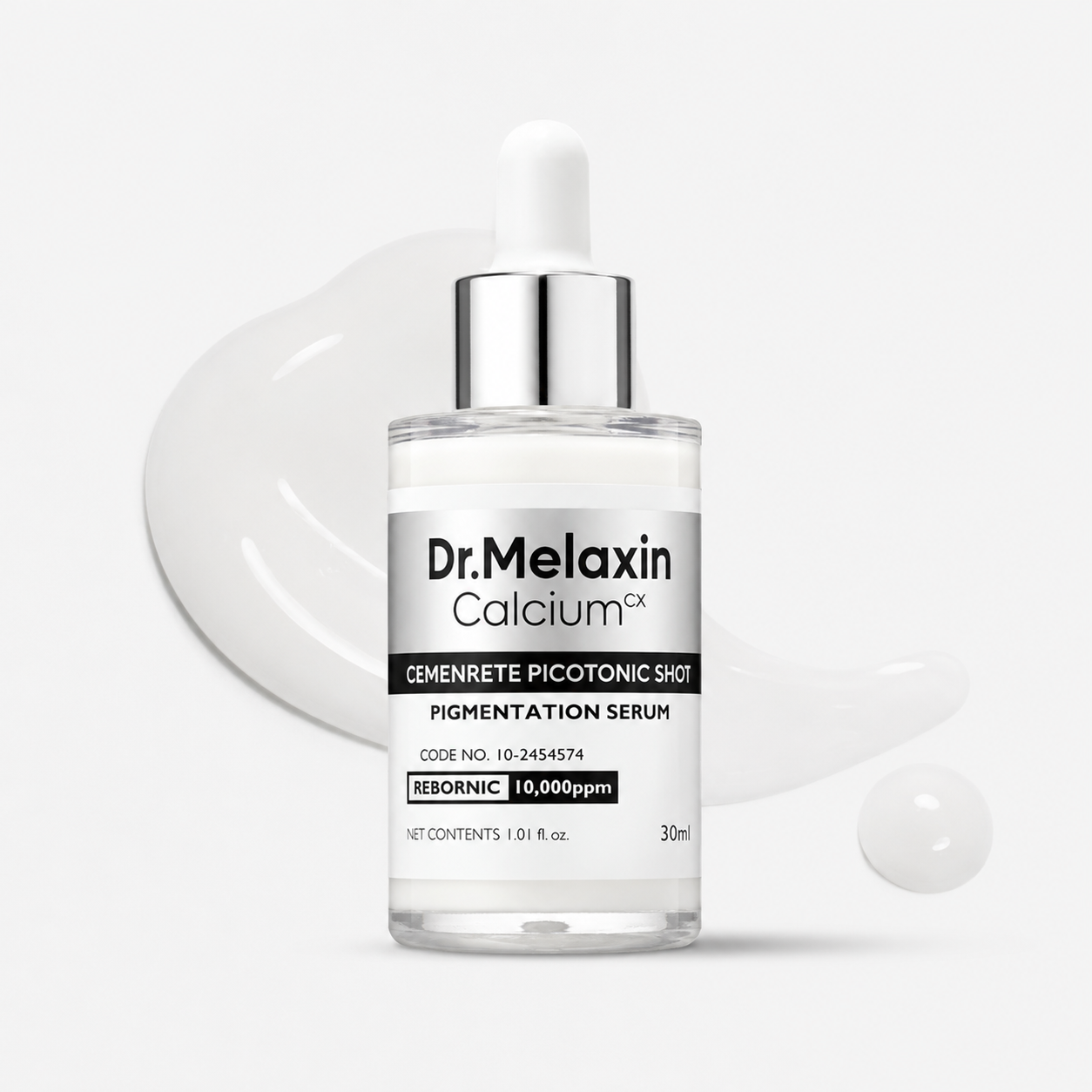 Dr.Melaxin - Calcium CX Cemenrete Picotonic Shot Pigmentation Serum - Sérum Iluminador Antimanchas con Rebornic 30 ml