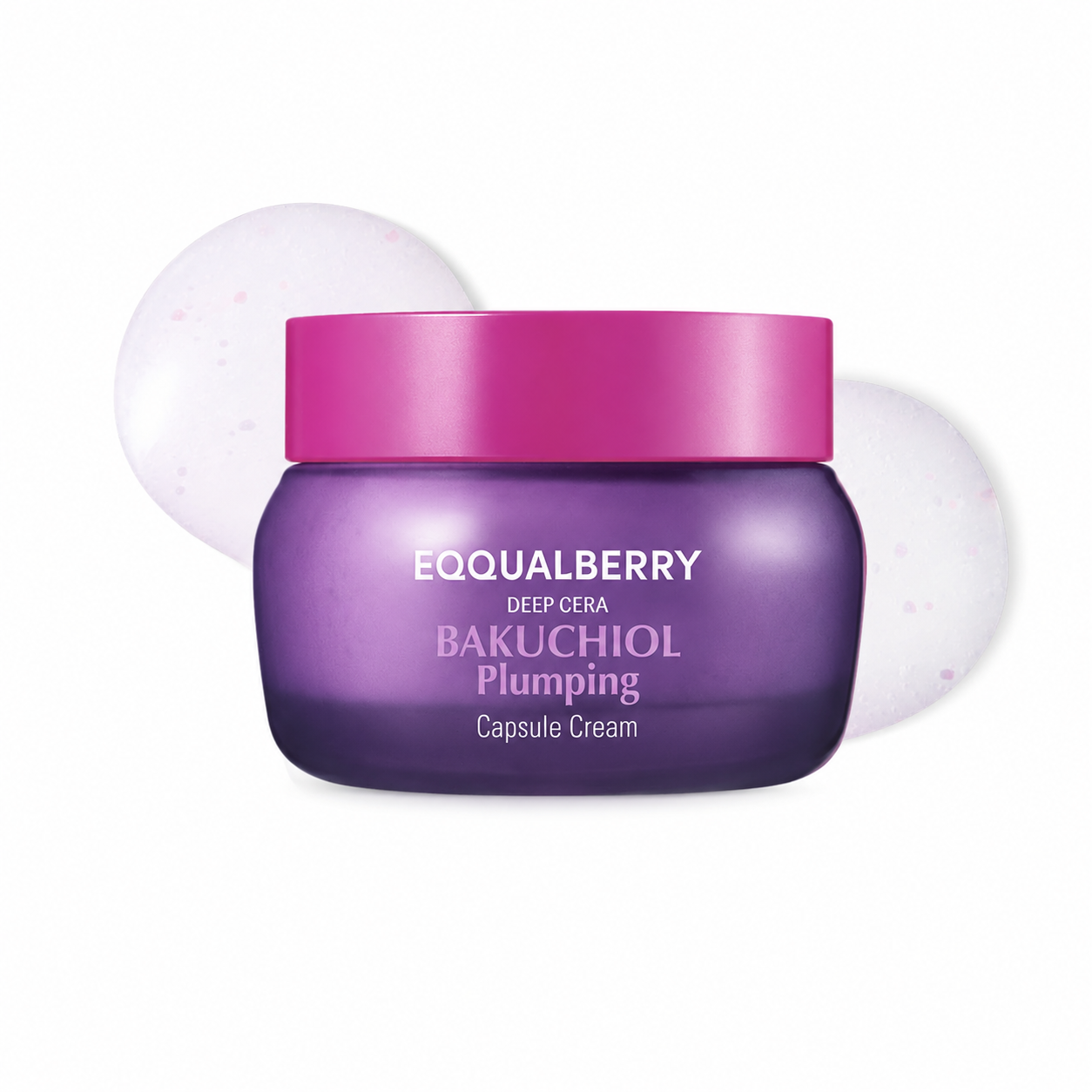 EQQUALBERRY – Bakuchiol Plumping Capsule Cream 50 ml – Crema Reafirmante y Antiedad