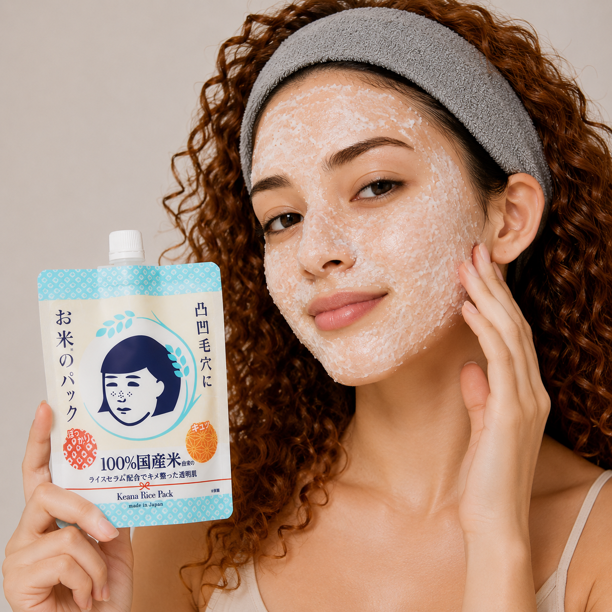 ISHIZAWA LAB - KEANA Rice Pack 170 g – Mascarilla Facial Hidratante de Arroz