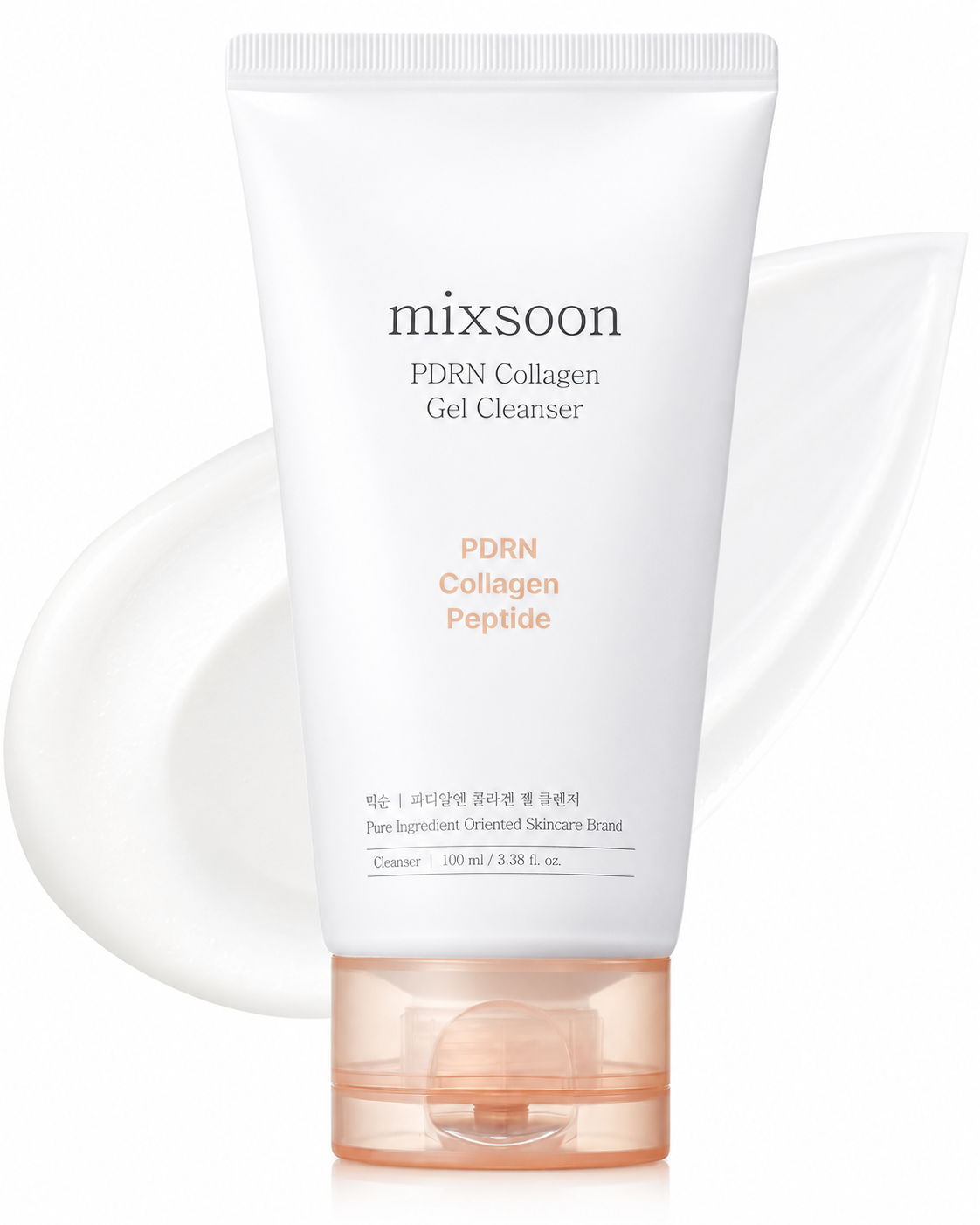 Mixsoon PDRN Collagen Gel Cleanser | Limpiador Facial en Gel con PDRN, Colágeno y Péptidos 100 ml