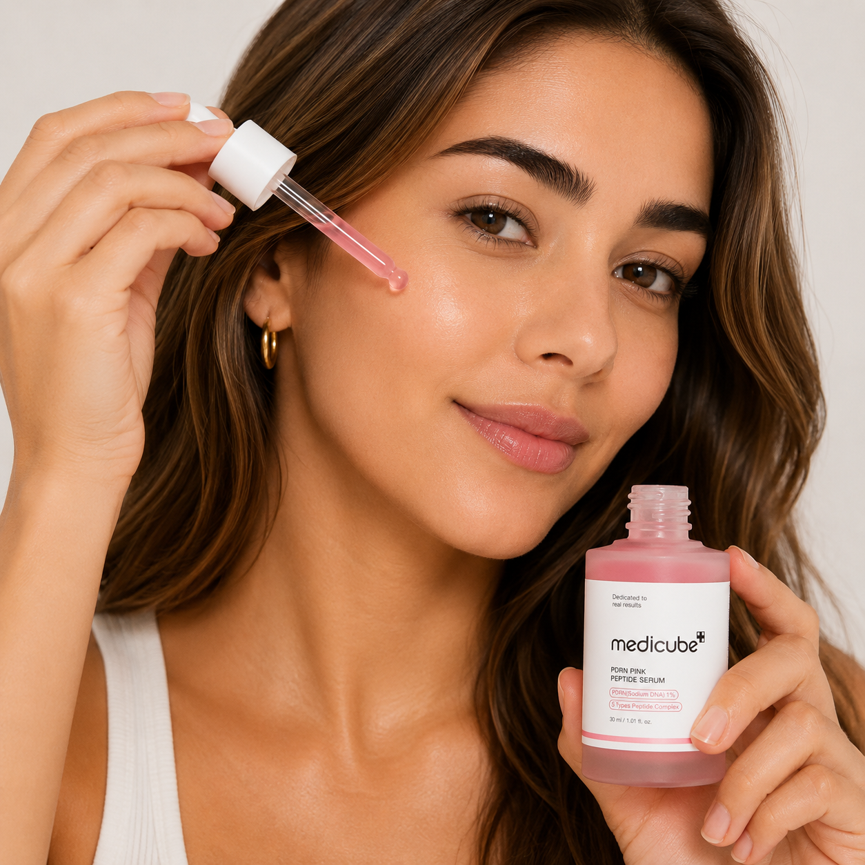 MEDICUBE - PDRN Pink Peptide Serum - 30 mL
