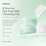 CELIMAX – Ji Woo Gae One Step Mild Cleansing Pad 225 ml (60 Pads) – Pads Limpiadores Suaves