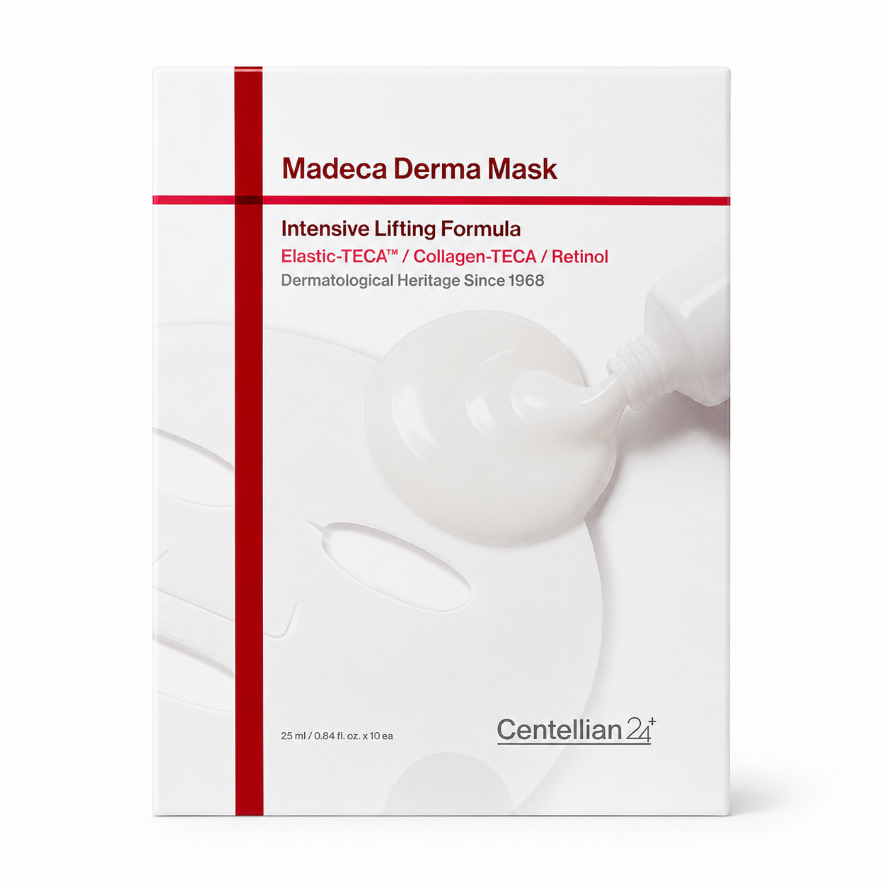 Centellian24 - Madeca Derma Mask Intensive Lifting Formula Set 10 Mascarillas