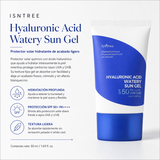 ISNTREE - Hyaluronic Acid Watery Sun Gel | 50ml | Protector solar hidratante SPF50+ PA++++