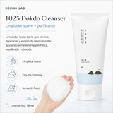 ROUND LAB - 1025 Dokdo Cleanser | 150ml | Limpiador facial hidratante y suave