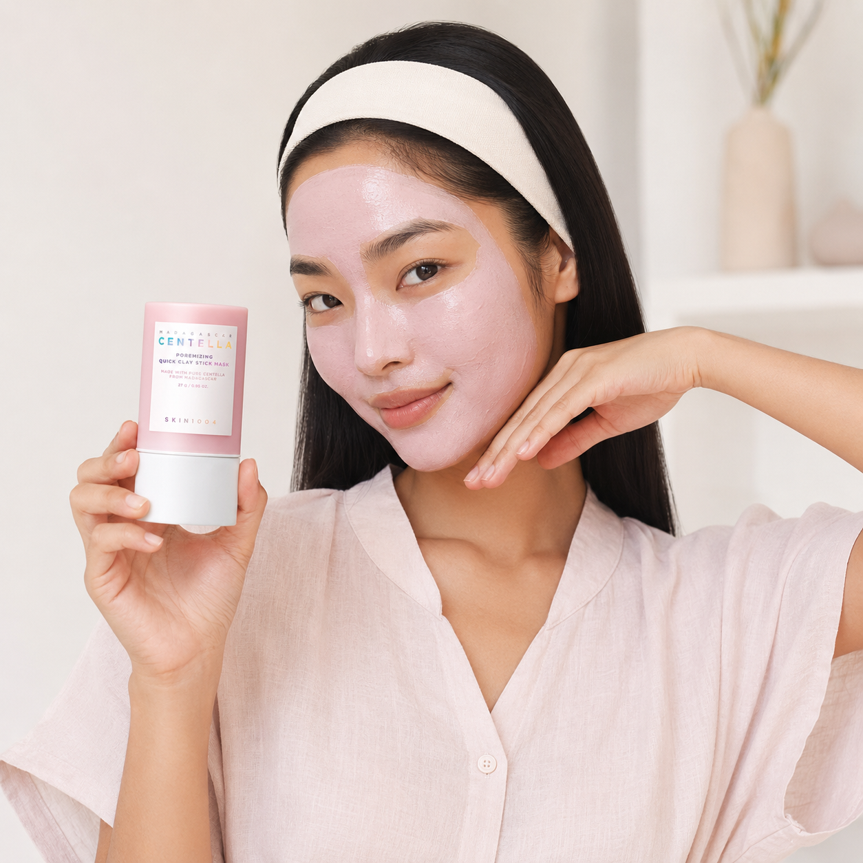 SKIN1004 - Poremizing Quick Clay Stick Mask | 27g | Mascarilla purificante y minimizadora de poros