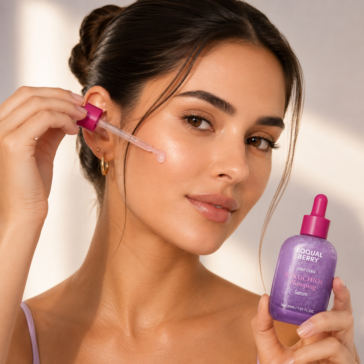 EQQUALBERRY – Bakuchiol Plumping Serum 30 ml – Sérum Reafirmante y Antiedad
