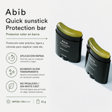 ABIB - Quick Sunstick Protection Bar SPF50+ PA++++ | Protector Solar en Barra Hidratante 22 g