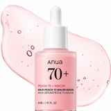 ANUA - Peach 70% Niacinamide Serum 30 ML | Suero Luminosidad Y Brillo