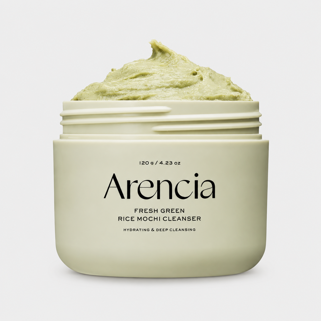 ARENCIA – Fresh Green Rice Mochi Cleanser 120 g – Limpiador y Mascarilla Facial Intensiva
