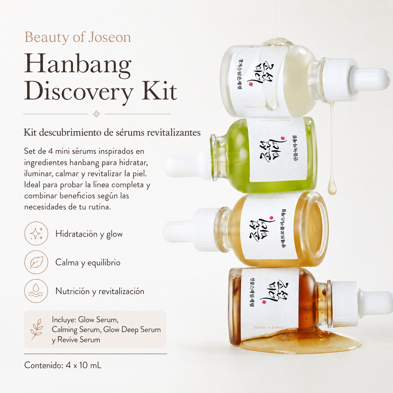 Beauty of Joseon - Kit de descubrimiento de sérum Hanbang