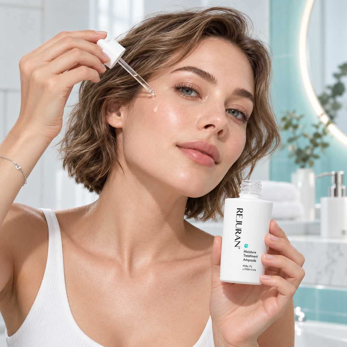 REJURAN – Moisture Treatment Ampoule c-PDRN 0.5% 30 ml | Ampolla Hidratante y Calmante para Piel Sensible