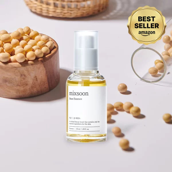 MIXSOON - Bean Essence | 50ml | Esencia vegana de soja fermentada para hidratación y nutrición