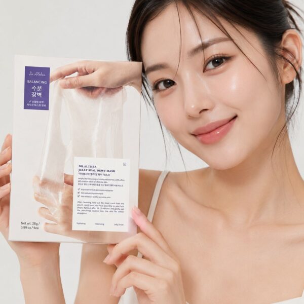 DR. ALTHEA – Jelly Seal Dewy Mask (4 Unidades) – Mascarillas Hidratantes Glow